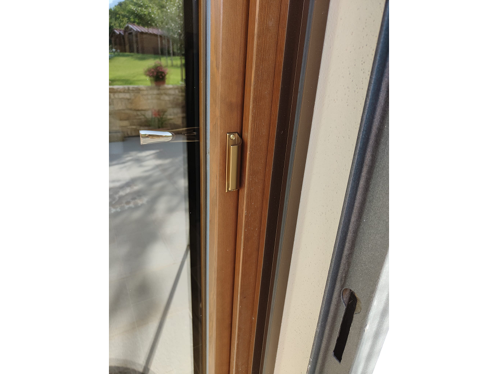 Maniglietta Fori Passanti modello 430 mm.90x25h Alluminio Anodizzato varie finiture  Hoppe - immagine 6